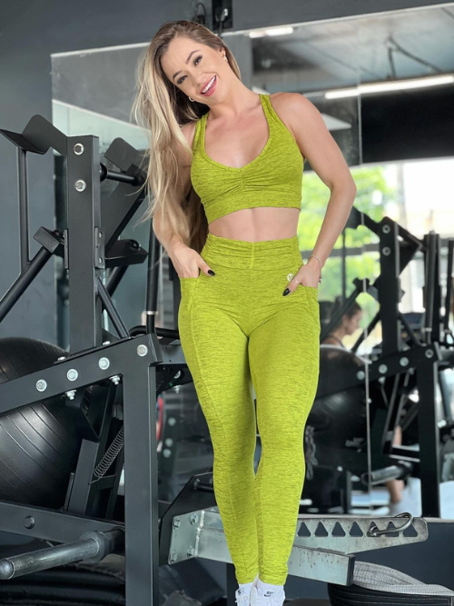 Conjunto Legging Verde